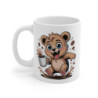 Tasse Ourson Mignon – Mug Café Rigolo pour Enfant ou Adulte – Cadeau Animal Original