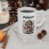 Mug Singe Mignon avec Prénom – Tasse Café Personnalisée Animaux – Cadeau Original Enfant ou Adulte