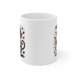 Mug Singe Mignon – Tasse Café Amusante – Cadeau Original Animaux Jungle