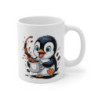 Mug Pingouin Café – Tasse Hivernale Mignonne pour Amateurs d’Animaux Polaires – Cadeau Original et Rigolo