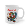 Mug Perroquet Personnalisé – Tasse Café Tropicale et Colorée avec Prénom – Cadeau Original