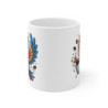 Mug Perroquet Tropical – Tasse Café Énergique et Colorée – Cadeau Original pour Amateurs d’Oiseaux Exotiques