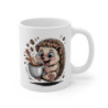 Mug Hérisson Caféiné – Tasse Rigolote Animaux Mignons – Idée Cadeau Originale Amoureux des Hérissons