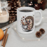 Mug Hérisson Caféiné – Tasse Rigolote Animaux Mignons – Idée Cadeau Originale Amoureux des Hérissons