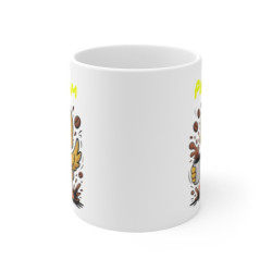 Mug Canard Personnalisé – Tasse Café Mignonne et Dynamique avec Prénom – Cadeau Original Animal