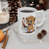 Mug Lionceau Rigolo – Tasse Café Débordante d'Énergie – Cadeau Original pour Amoureux des Félins
