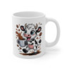 Mug Vache Mignonne Tasse Café Rigolote pour Amateurs d’Animaux de la Ferme Cadeau Original et Énergique