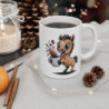 Mug Cheval Mignon Tasse Café avec Illustration de Poulain Joyeux Cadeau Original pour Amoureux des Animaux