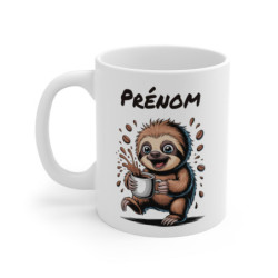 Mug Paresseux Personnalisé...