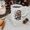 Mug Paresseux Tasse Café Mignonne avec Paresseux Énergique Cadeau Drôle pour Amoureux des Animaux