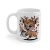 Mug Cerf Mignon Tasse Café Énergique avec Petit Faon Cadeau Original pour Amoureux de la Nature