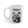 Mug Panda Personnalisé Tasse Mignonne et Énergique avec Prénom Cadeau Original pour Amateurs d’Animaux