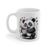 Mug Panda Mignon Tasse Café Énergique et Drôle Cadeau Original pour Fans d’Ours et d’Animaux