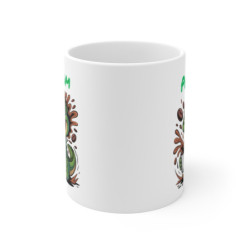 Mug Crocodile Personnalisé Tasse Café Rigolote avec Prénom Cadeau Original pour Enfants et Amoureux des Reptiles