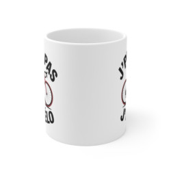 Mug Cyclisme Humour  Tasse J’peux pas j’ai vélo  Cadeau Original pour Passionné de Vélo Route