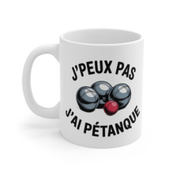 Mug Pétanque Humour  Tasse...