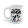 Mug Pingouin Drôle Tasse Humour T’es pas le Pingouin qui Glisse le Plus Loin Idée Cadeau Hiver Fun Original