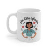Mug Infirmière Femme Tasse Héros du Quotidien Fière d’être Infirmière Cadeau Original Métiers de la Santé