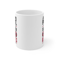 Tasse Stade Rennais Supporter Pas Parfait Mais Fan de Rennes Mug Humour Rouge & Noir Football