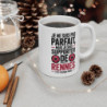 Tasse Stade Rennais Supporter Pas Parfait Mais Fan de Rennes Mug Humour Rouge & Noir Football