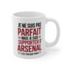 Tasse Arsenal Mug Pas Parfait Mais Supporter Idée Cadeau Fan Gunners Premier League