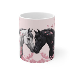 Tasse Chevaux Amoureux Mug...