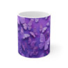 Tasse Papillons Violets Mug “Butterfly Dreams Idée Cadeau Élégant Féminin Poétique Fantaisie