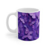 Tasse Papillons Violets Mug “Butterfly Dreams Idée Cadeau Élégant Féminin Poétique Fantaisie