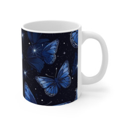 Tasse Papillons Bleus sur...