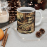 Tasse Squelette Cowboy  Mug Dark Humour Western  Céramique 325ml Chill Éternel & Ironie du Far West