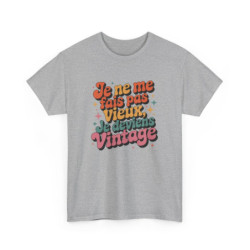 T shirt Vintage Drôle Unisexe Rétro Cadeau Humour S-3XL Tee shirt
