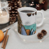 Tasse Café Femme Mug Céramique 325ml  Design Pop Art Vintage Gourmandise, Détente & Style Rétro