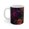 Tasse Fleur Néon Colorée  Design Floral Moderne et Lumineux Cadeau Femme Chic et Tendance