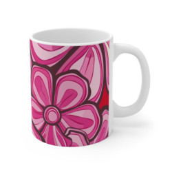 Tasse à Fleurs Roses Style...