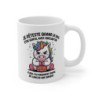 Mug Humour Français Licorne   Je déteste quand je dois être gentil… Tasse Drôle Cadeau Amusant