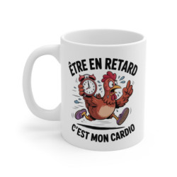 Mug Drôle Poule Pressée...