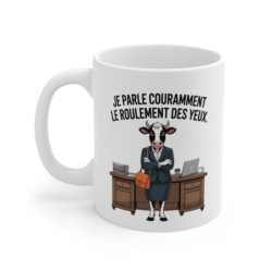 Mug Humour Vache  Je parle...