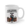 Mug Humour Vache  Je parle couramment le roulement des yeux Idée Cadeau Drôle pour Collègues, Bureaux, Chefs Sarcastiques
