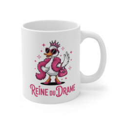 Mug Tasse Humour Femme Reine du Drame Idée Cadeau Drôle pour Reines du Détail, Divas et Drama Queens