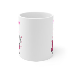 Mug Personnalisé Cane Diva Canard Chic avec Prénom à Ajouter Idée Cadeau Humoristique Femme, Anniversaire