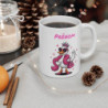 Mug Personnalisé Cane Diva Canard Chic avec Prénom à Ajouter Idée Cadeau Humoristique Femme, Anniversaire