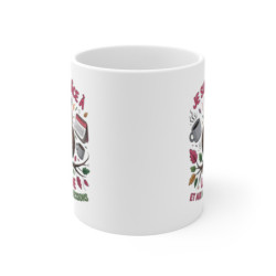 Mug Tasse Drôle Café  Je Survis Grâce à la Caféine et aux Mauvaises Décisions Idée Cadeau Humour Travail, Chouette