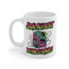Mug Technophile  J’irai au bout de mes raves Idée Cadeau Électro Rave, Musique Techno, Soirée & Festival