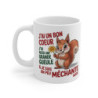 Mug Femme au Caractère  J’ai un Bon Cœur, Une Grande Gueule & Je Suis un Peu Méchante Cadeau Humour Animal