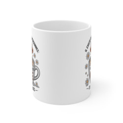 Mug Tasse Vachette Highland Mignonne  Humour Café Il existe deux types de personnes Cadeau Original & Fun