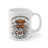 Mug Tasse Vachette Highland Mignonne  Humour Café Il existe deux types de personnes Cadeau Original & Fun