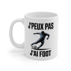 Mug J’peux pas j’ai foot...