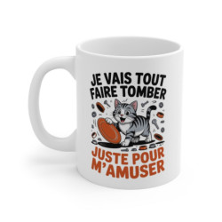 Mug Chat Marrant  Je Vais...
