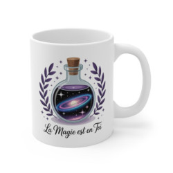 Mug Galaxie La Magie est en Toi  Illustration Astrale Féérique  Cadeau Inspirant Femme & Ado