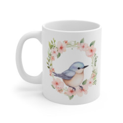 Mug Oiseau Aquarelle  Tasse...